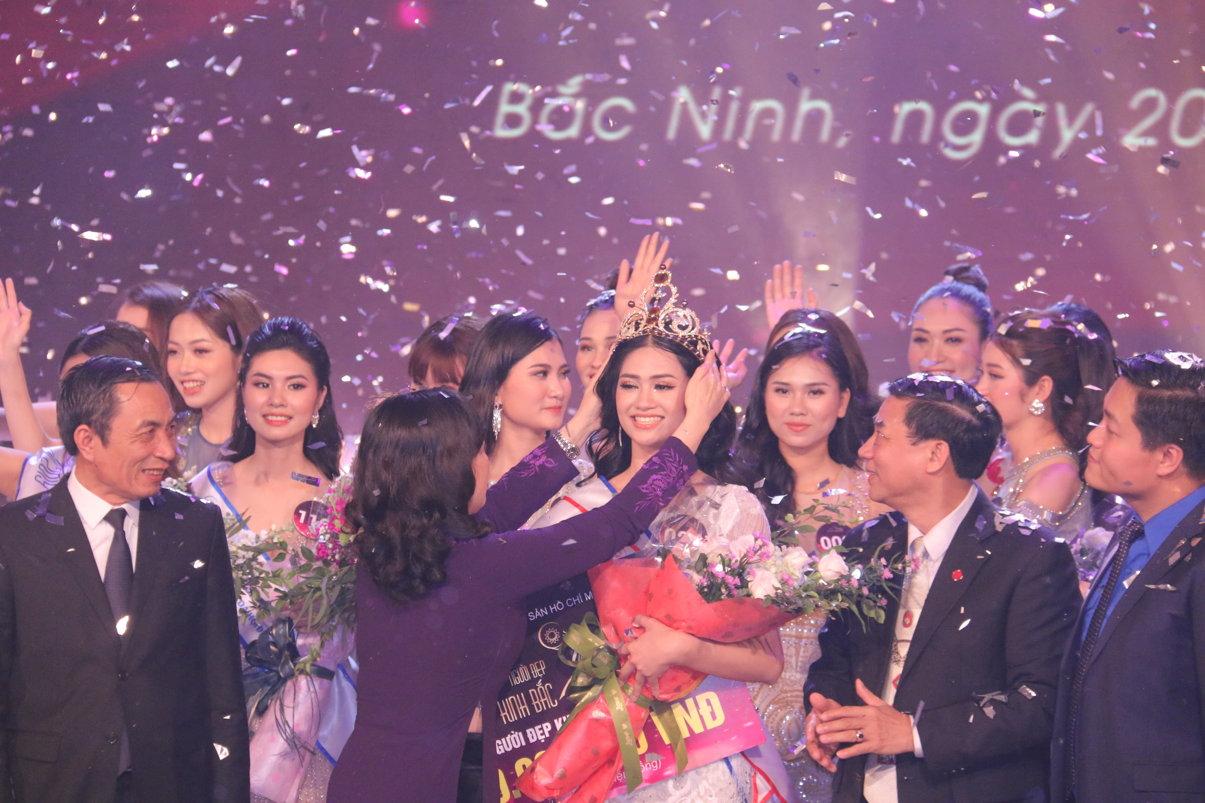 3 thí sinh đạt giải cuộc thi Người đẹp Kinh Bắc 2019