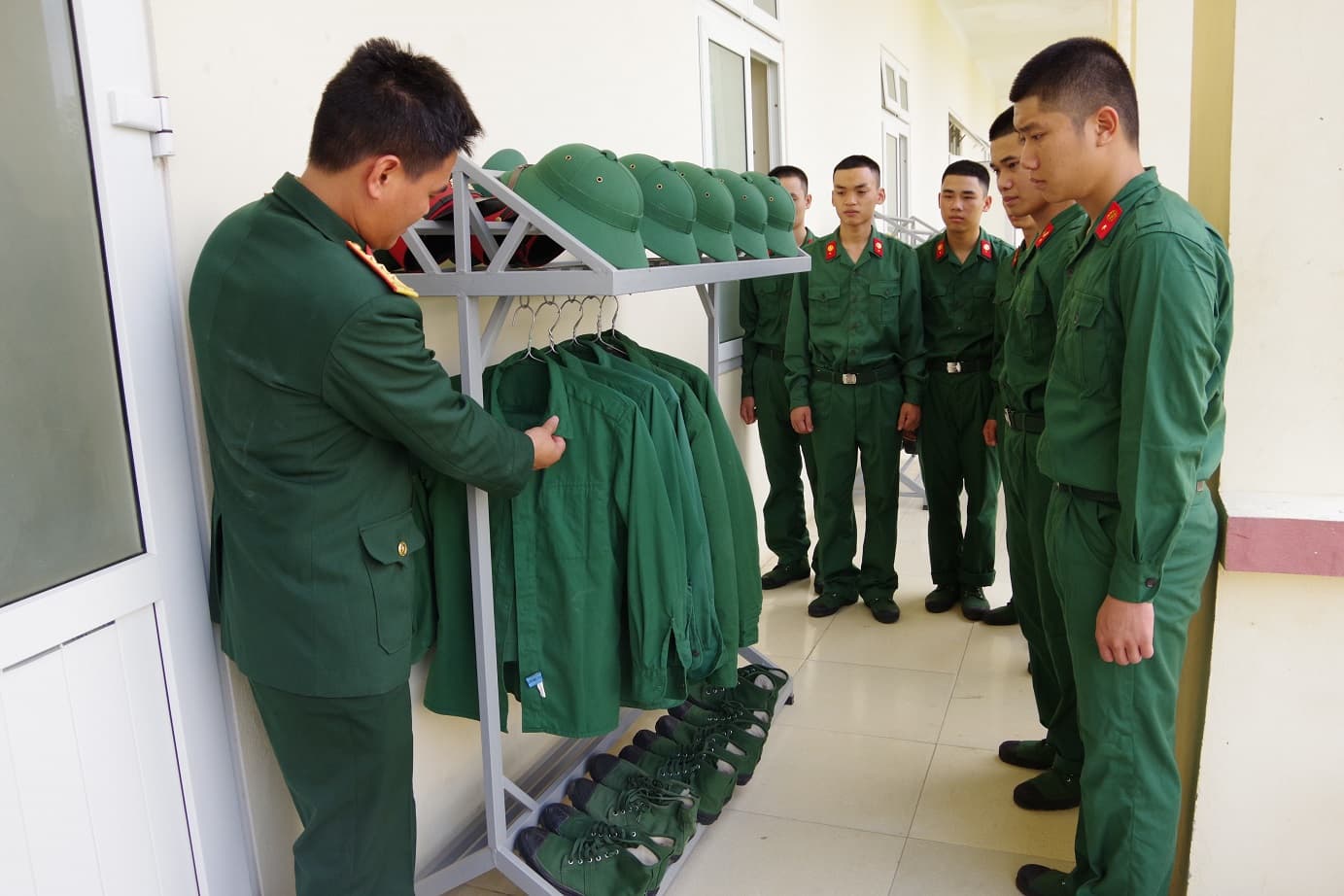Ngày đầu ở đơn vị mới