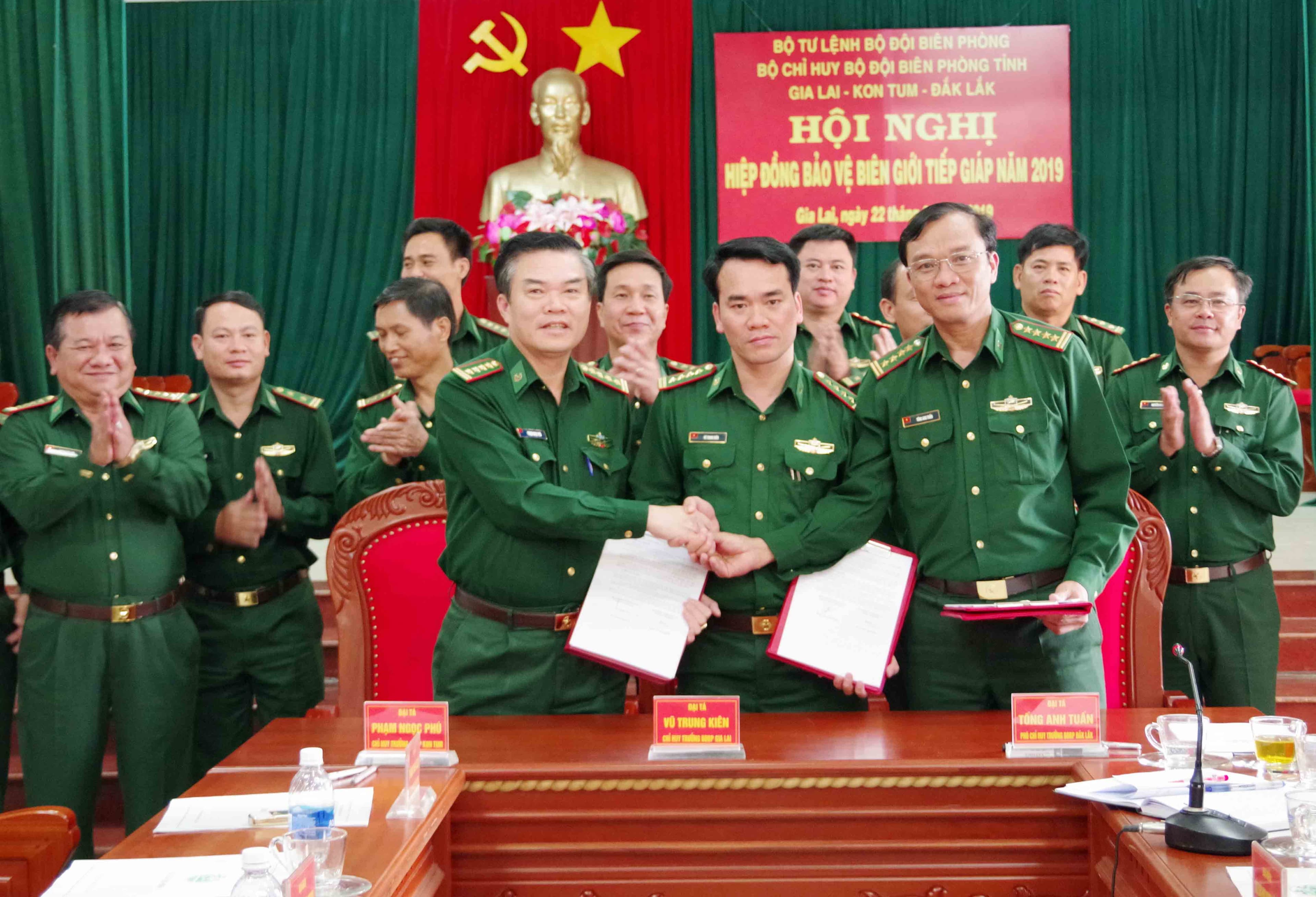 Bộ đội Biên phòng các tỉnh Tây Nguyên tăng cường phối hợp bảo vệ biên giới