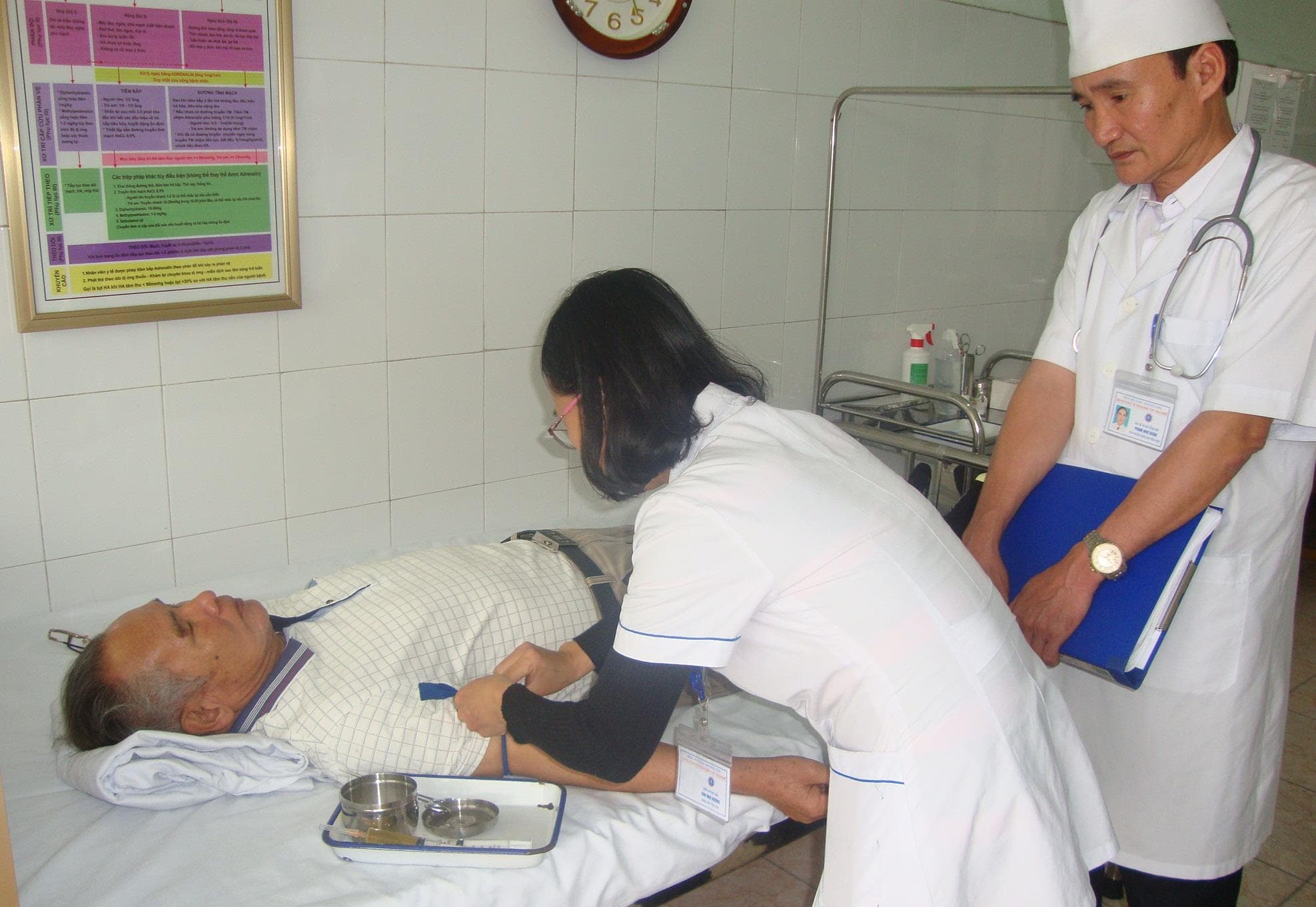 Cảm ơn các thầy thuốc Trung tâm Y tế than khu vực Mạo Khê