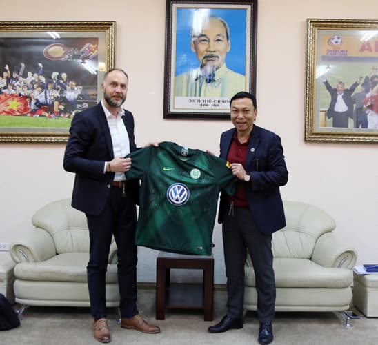 Đội tuyển U22 Việt Nam sẽ thi đấu giao hữu với Câu lạc bộ VfL Wolfsburg