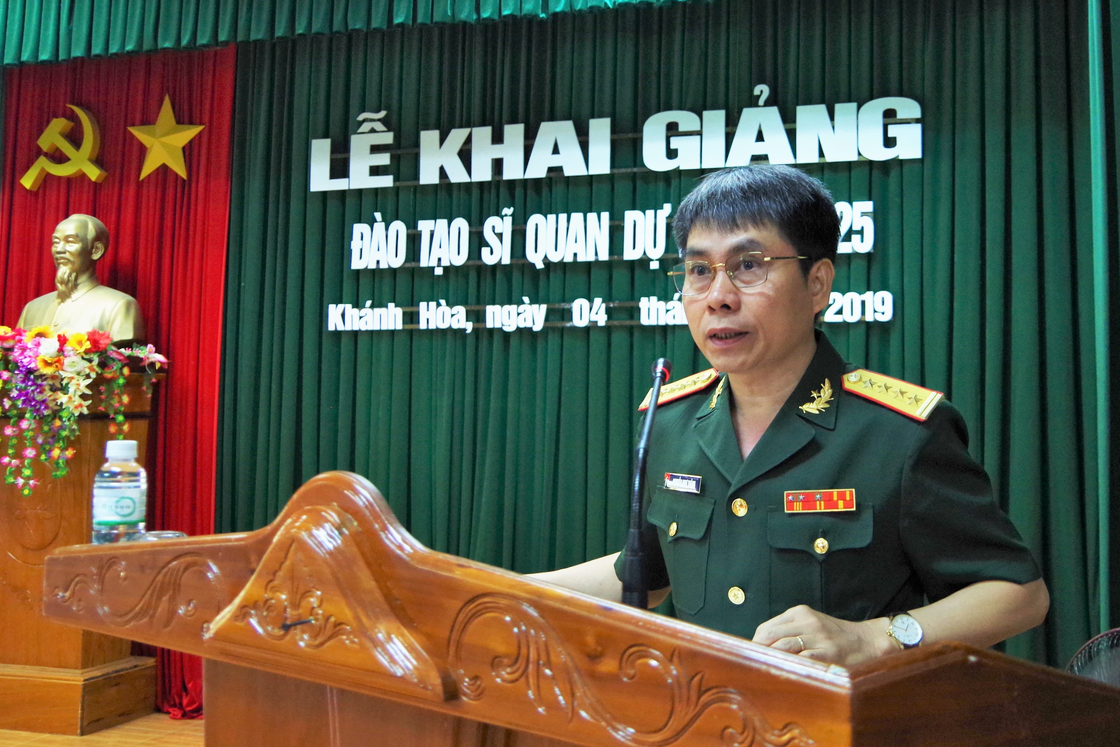Trường Sĩ quan Thông tin khai giảng lớp đào tạo sĩ quan dự bị khóa 25