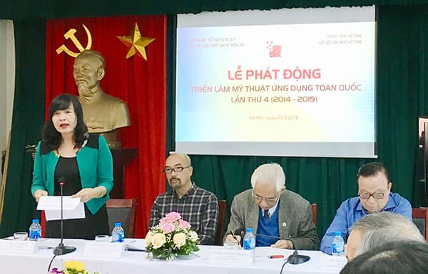 Phát động Triển lãm mỹ thuật ứng dụng toàn quốc lần thứ 4