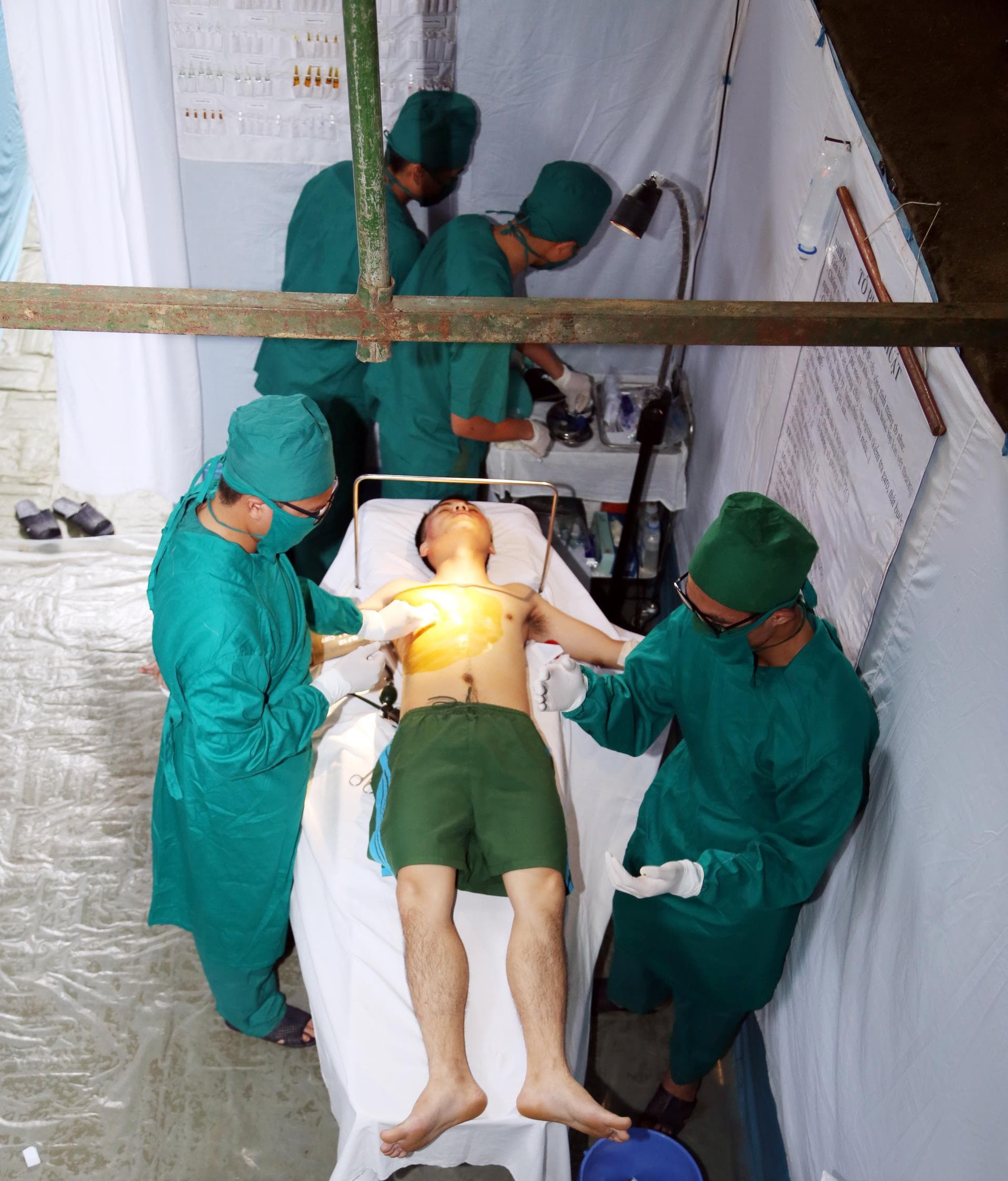 Lấy diễn tập để rèn luyện học viên