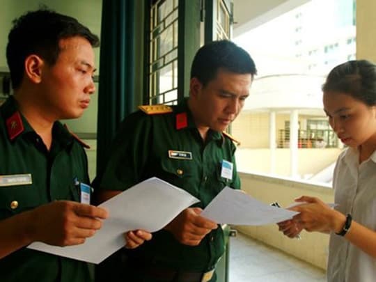 Điều chỉnh đối tượng tuyển sinh vào các trường quân đội