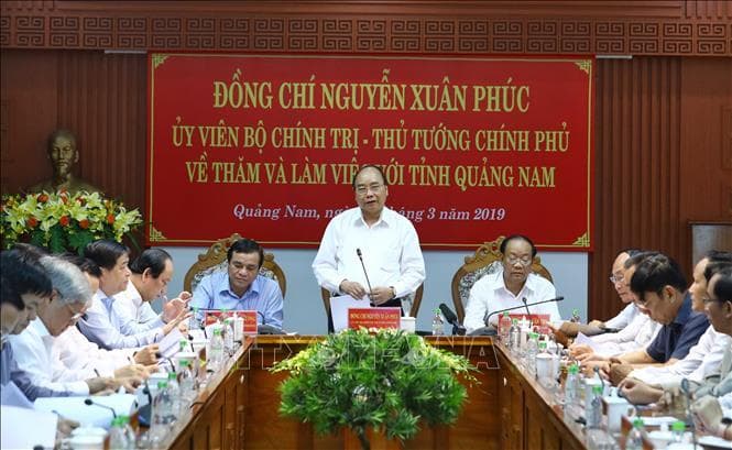 Tỉnh Quảng Nam phải trở thành cực tăng trưởng mới ở miền Trung Tây Nguyên