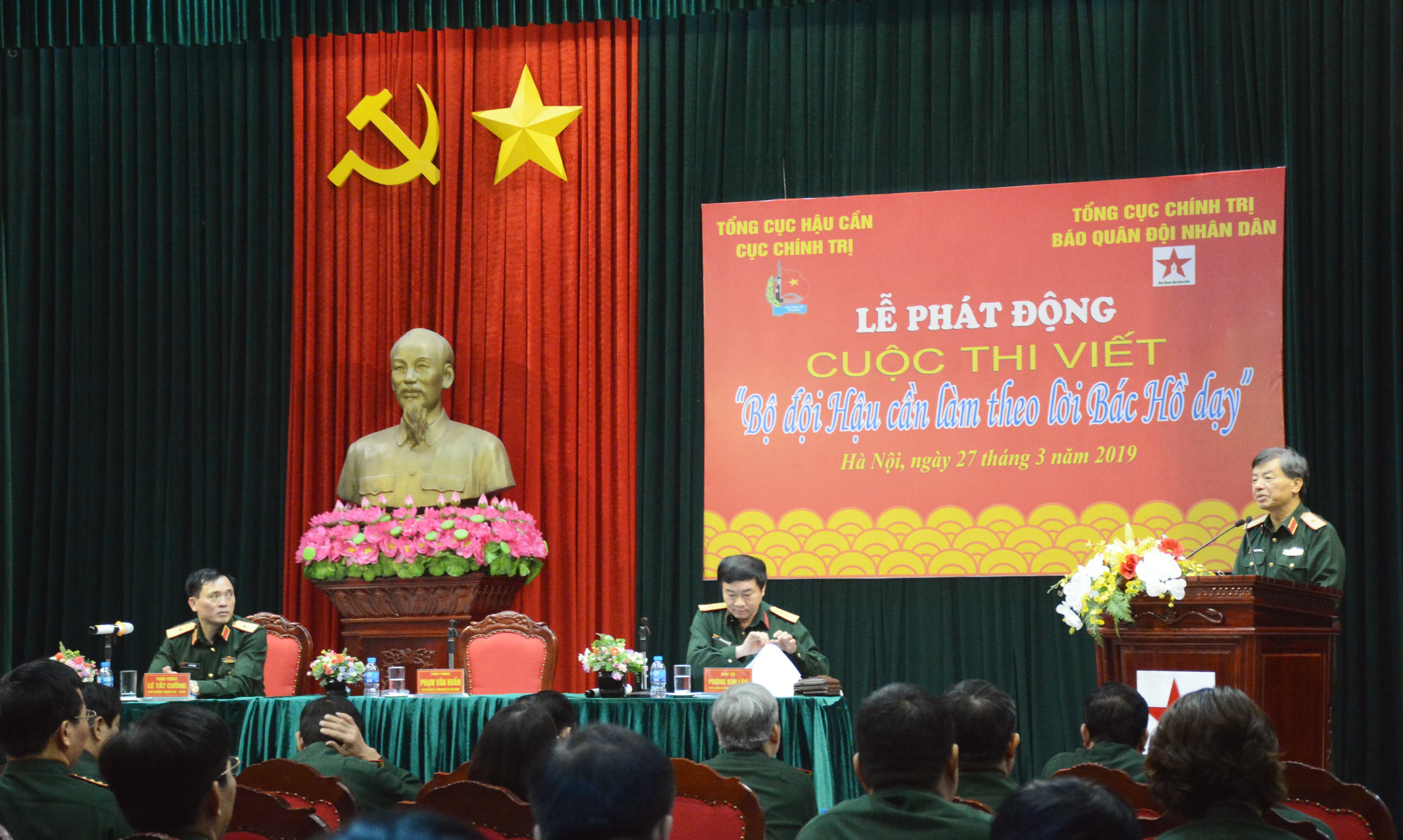 Phát động cuộc thi viết “Bộ đội Hậu cần làm theo lời Bác Hồ dạy”