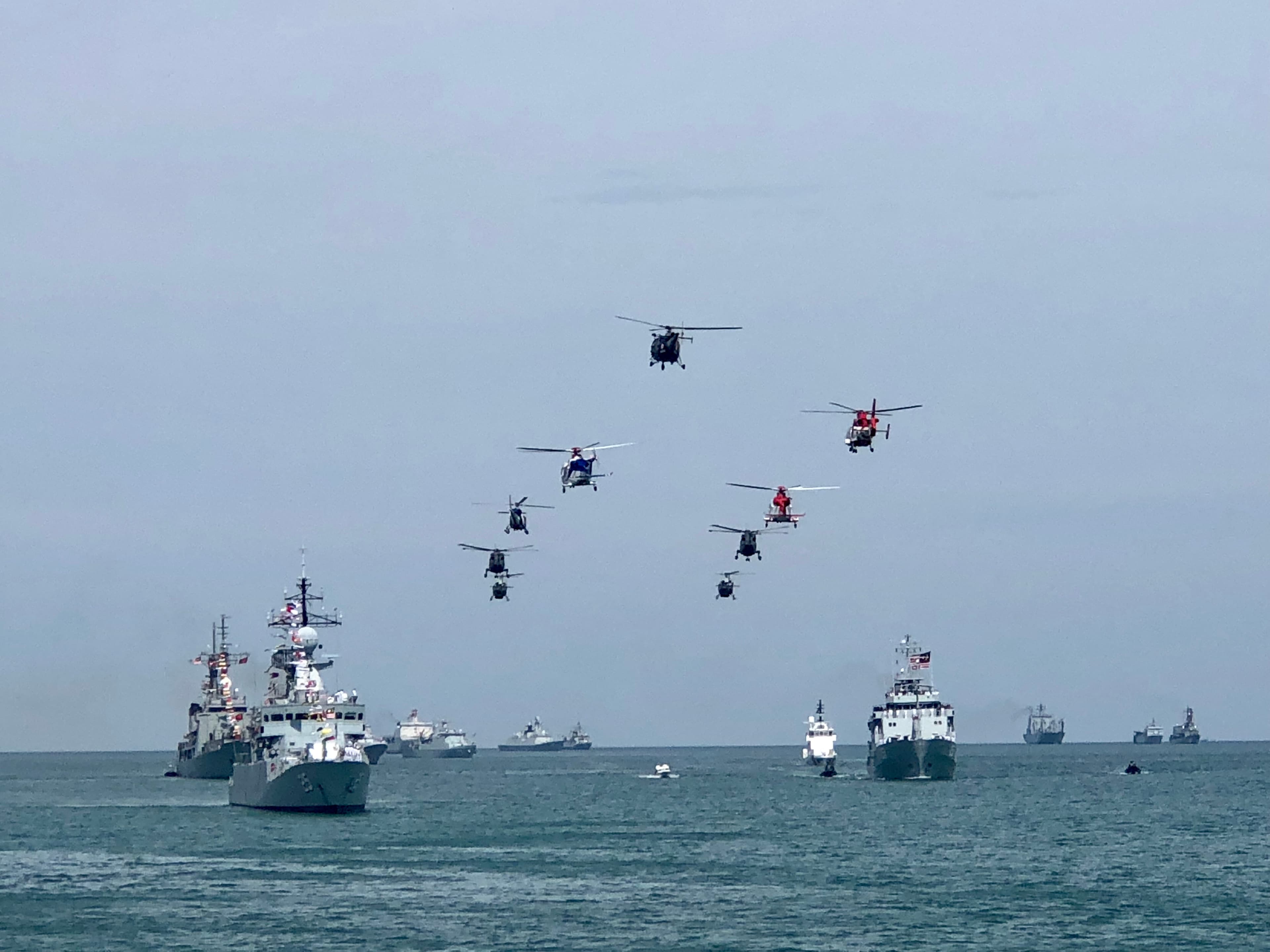Tàu 012-Lý Thái Tổ tham gia Lễ duyệt binh tàu LIMA 2019