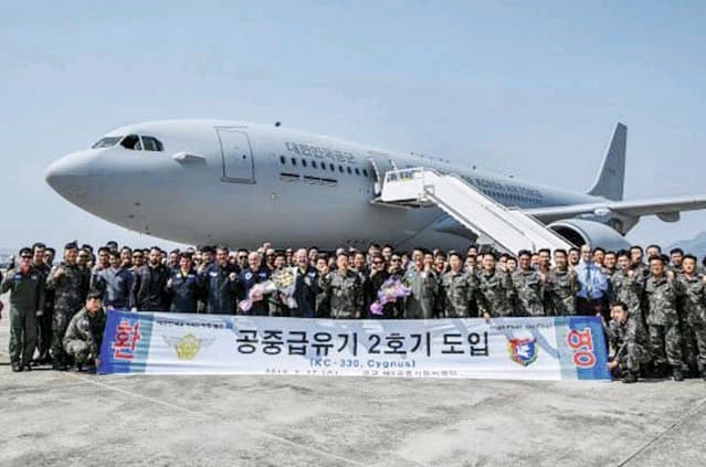 Quân đội Hàn Quốc nhận máy bay tiếp dầu từ Airbus