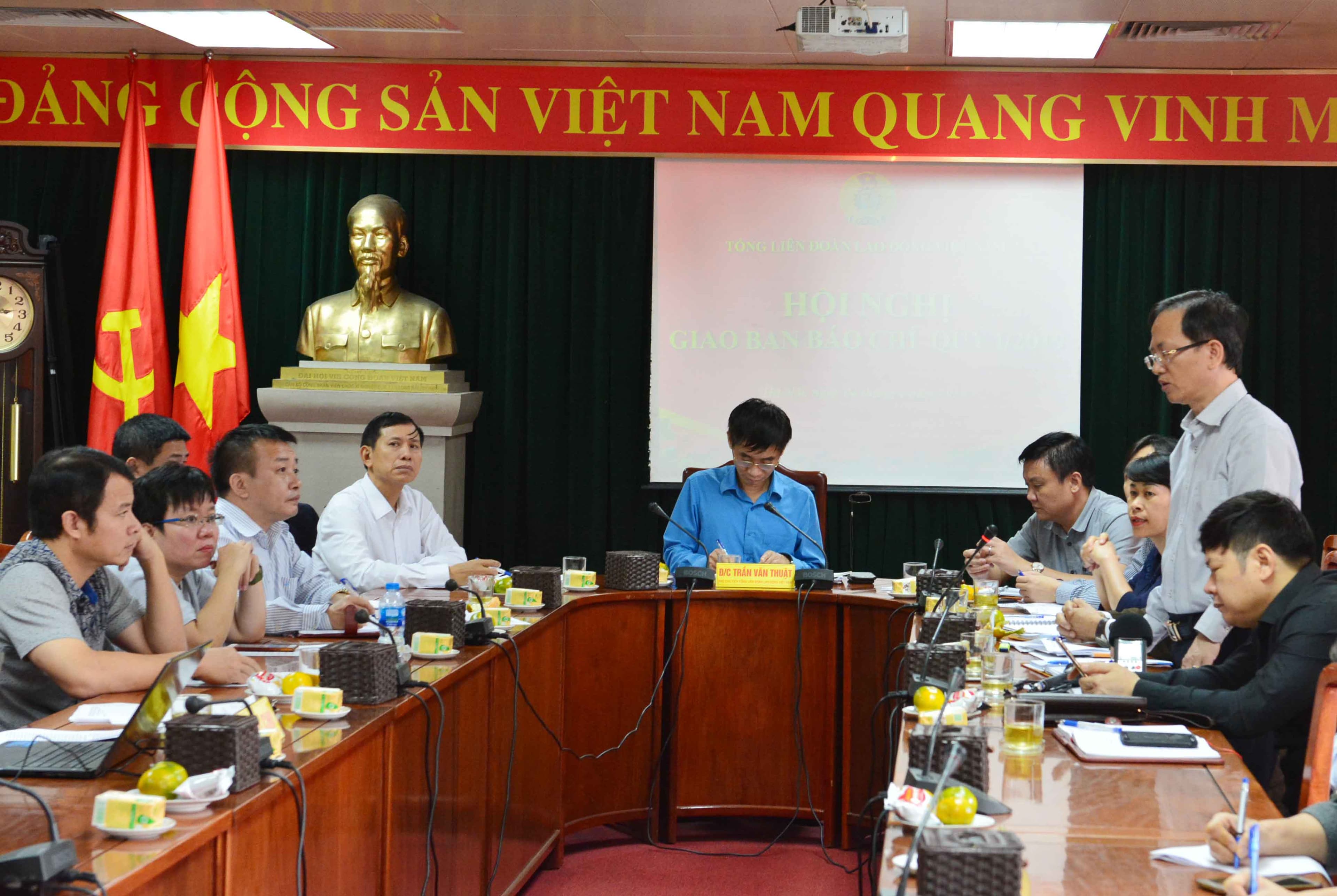 Tổng Liên đoàn Việt Nam thông tin kết quả hoạt động công đoàn