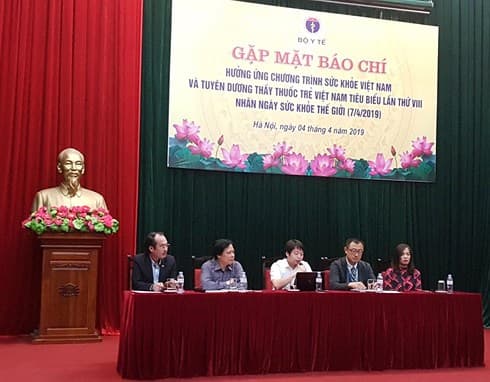 Hàng nghìn người dân sẽ được khám bệnh miễn phí tại Ngày Sức khỏe thế giới (7-4)