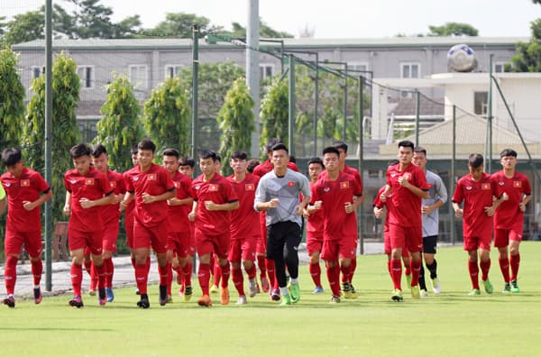 ĐT U18 Việt Nam tập trung chuẩn bị cho giải đấu tại Hong Kong (Trung Quốc)