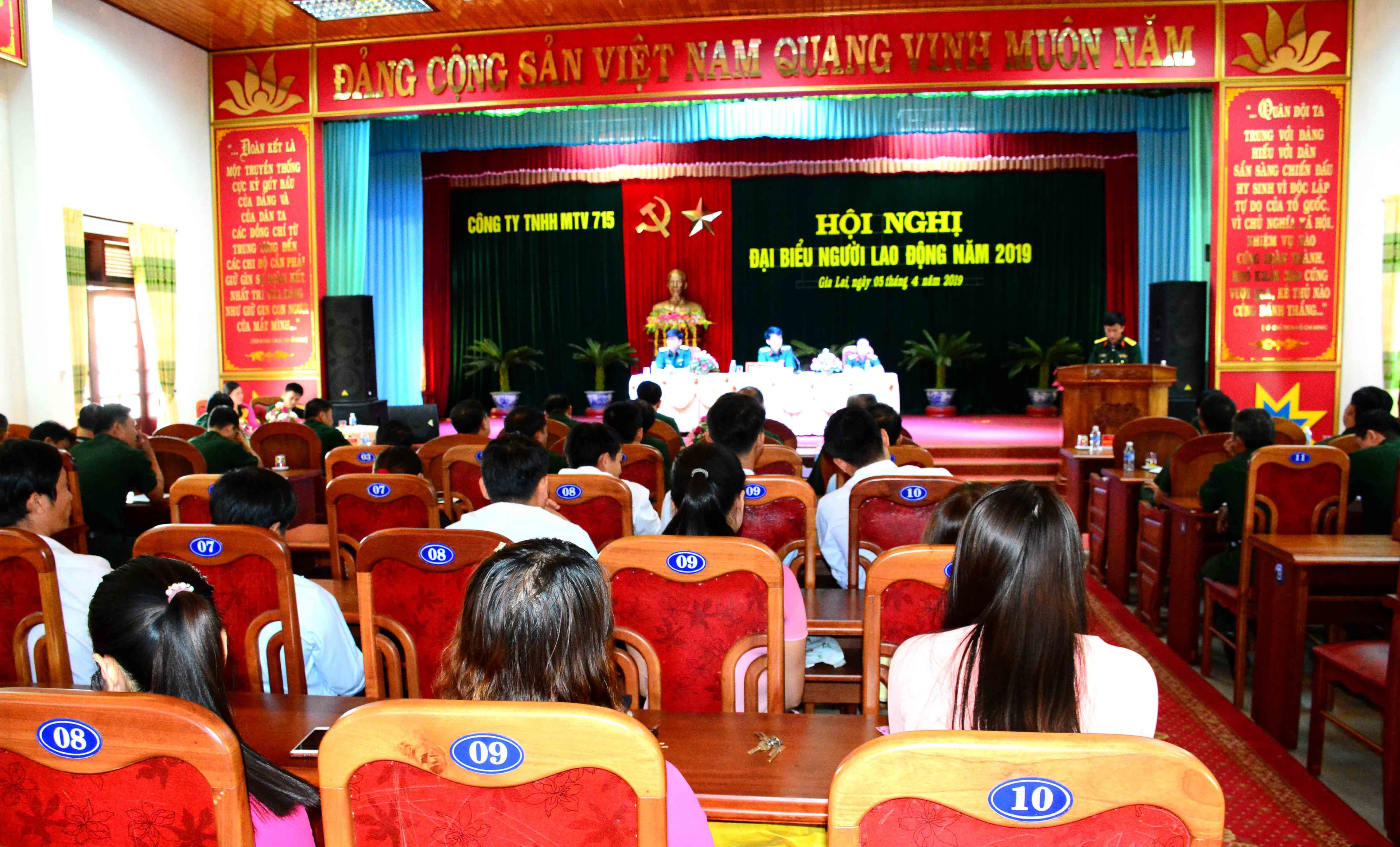Năm 2019, Công ty 715 phấn đấu đạt doanh thu đạt hơn 203 tỷ đồng