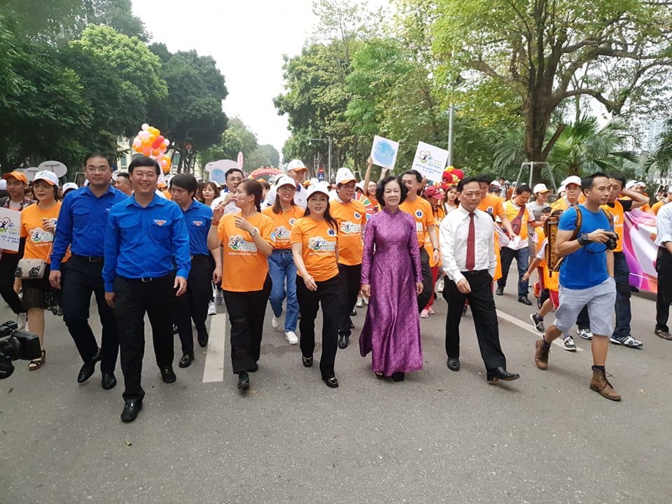 Bộ Y tế mít tinh hưởng ứng Ngày Sức khỏe thế giới 2019