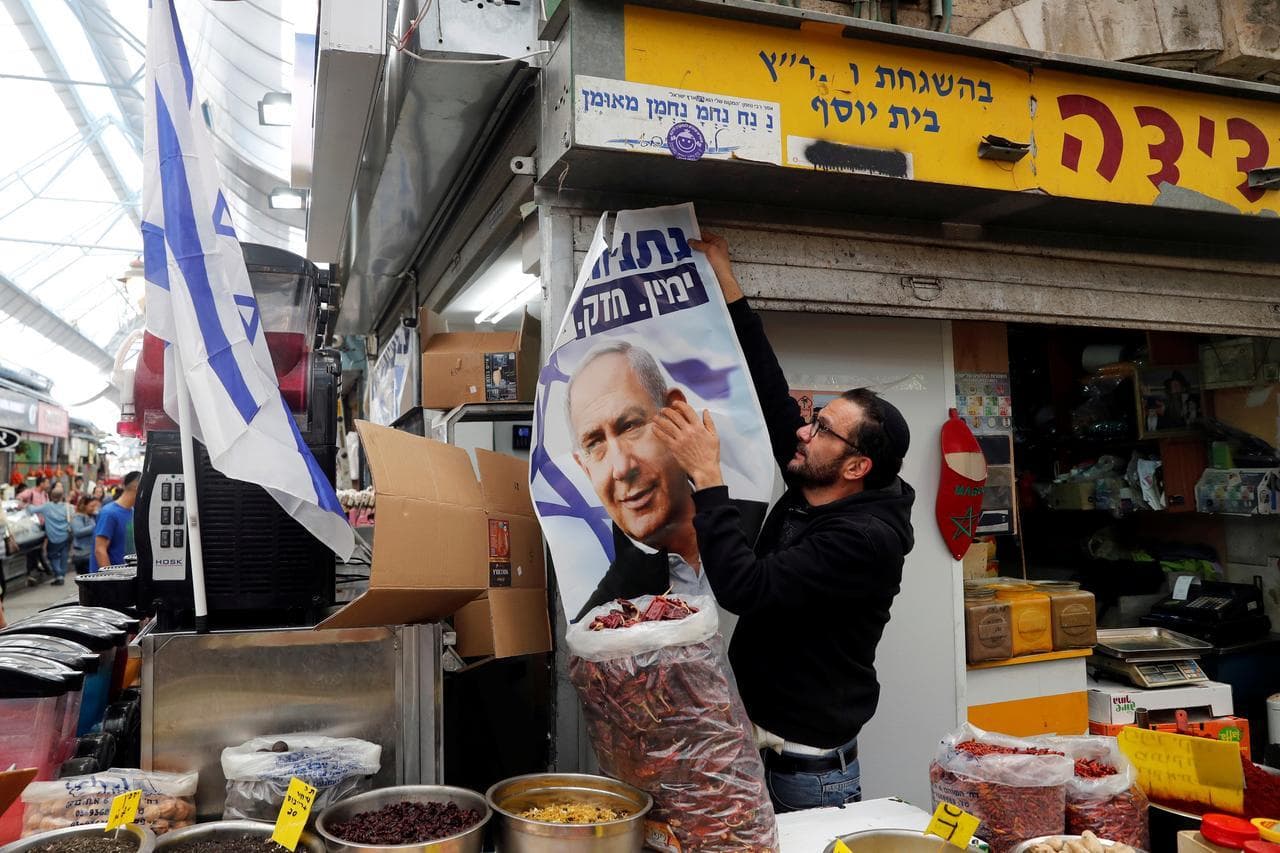 Cuộc bầu cử đầy sóng gió với Thủ tướng Benjamin Netanyahu