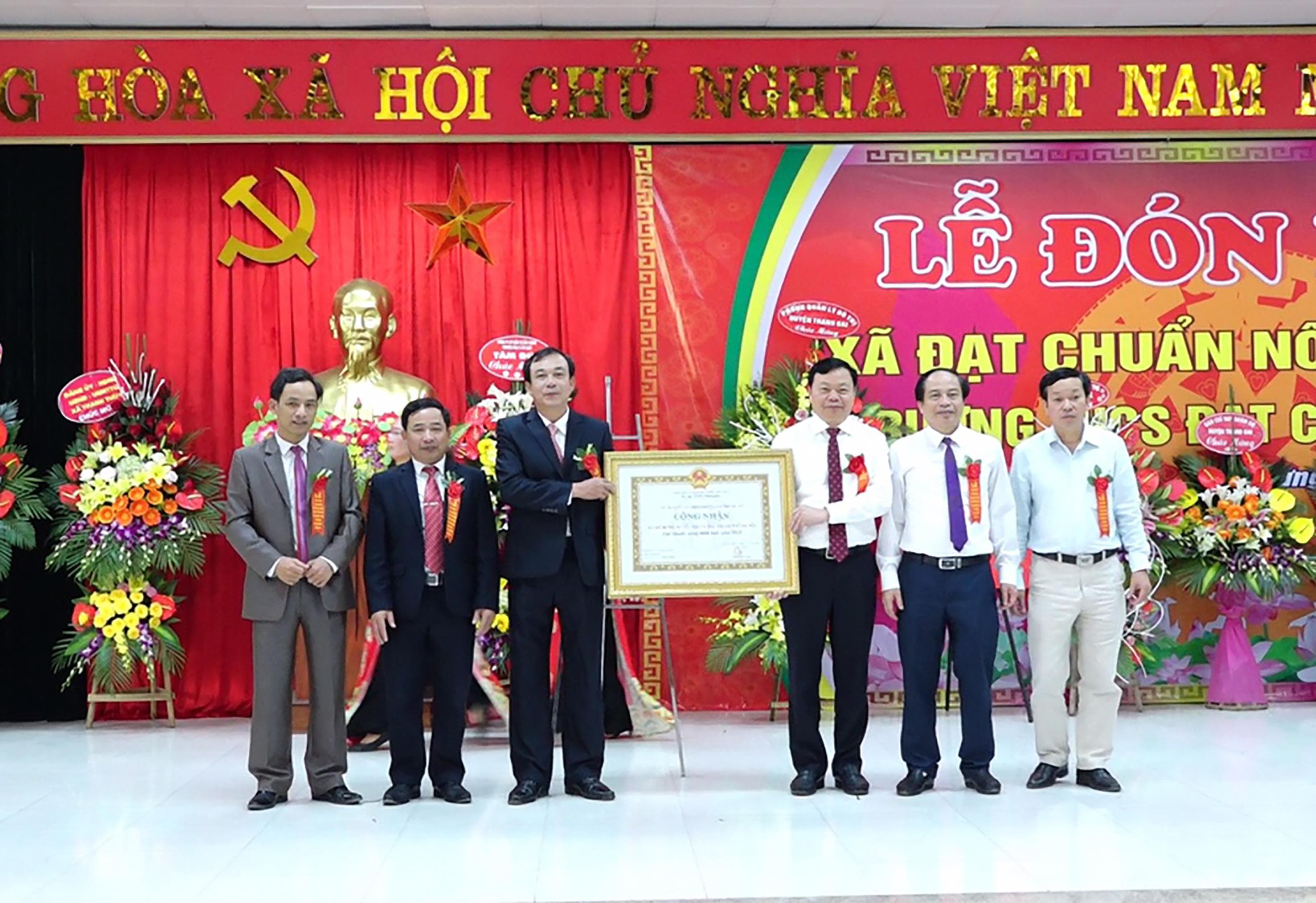 Niềm vui nhân đôi của nhân dân xã Mỹ Hưng