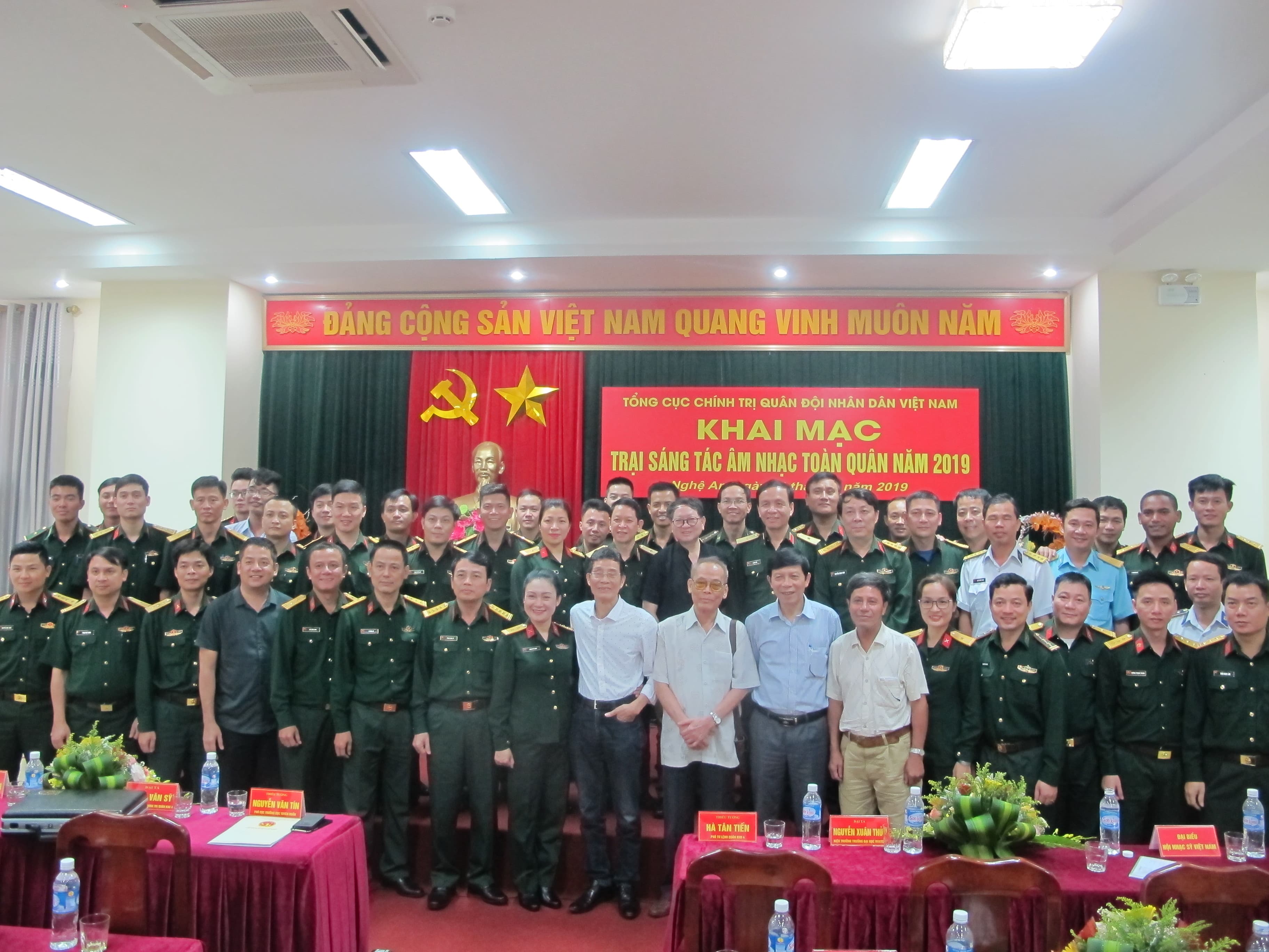 Khai mạc Trại sáng tác âm nhạc toàn quân năm 2019