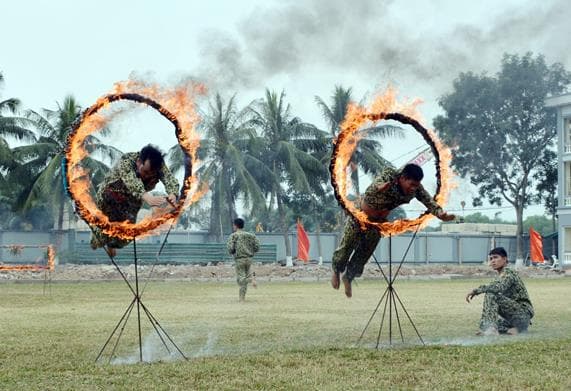 Lấy trình độ tác chiến của bộ đội làm thước đo huấn luyện