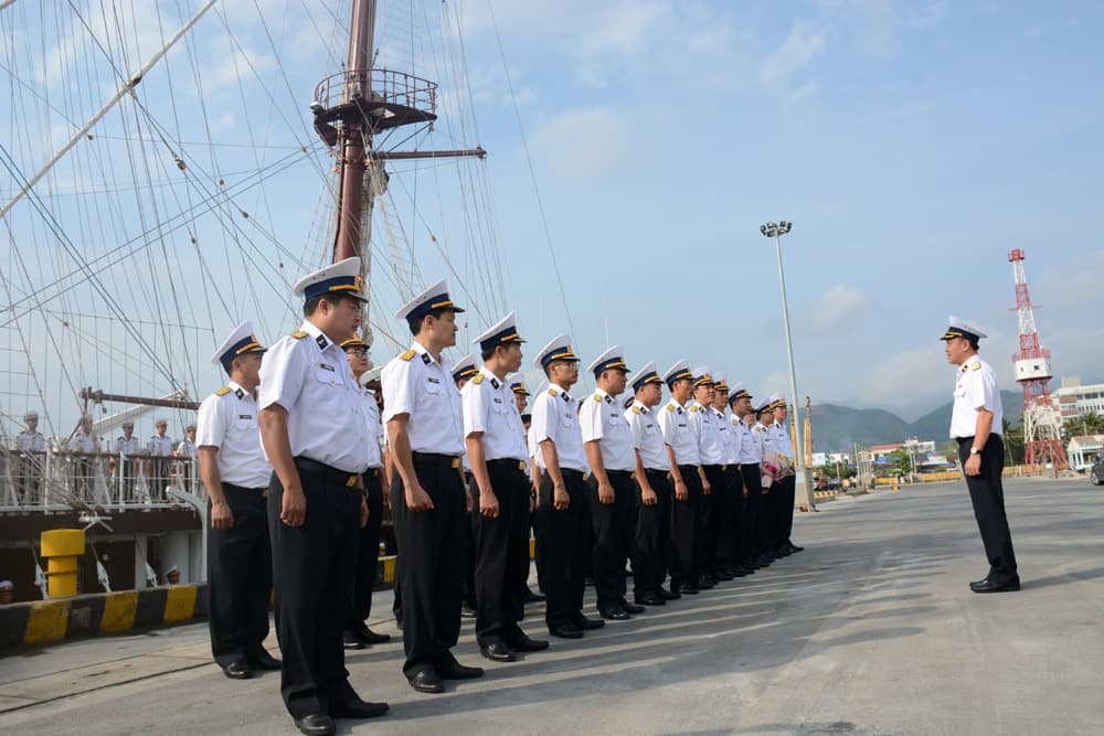 Tàu buồm 286/Lê Quý Đôn xuất phát huấn luyện biển kết hợp thăm, giao lưu tại Indonesia, Singapore