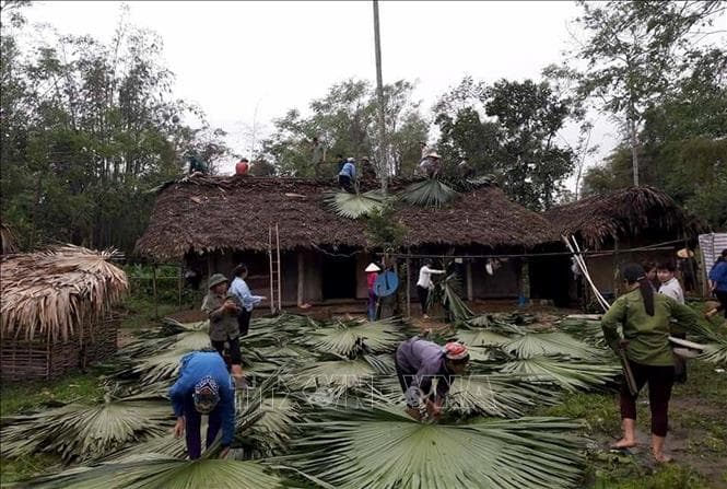 Tuyên Quang: 94 nhà dân bị tốc mái do mưa kèm gió lốc