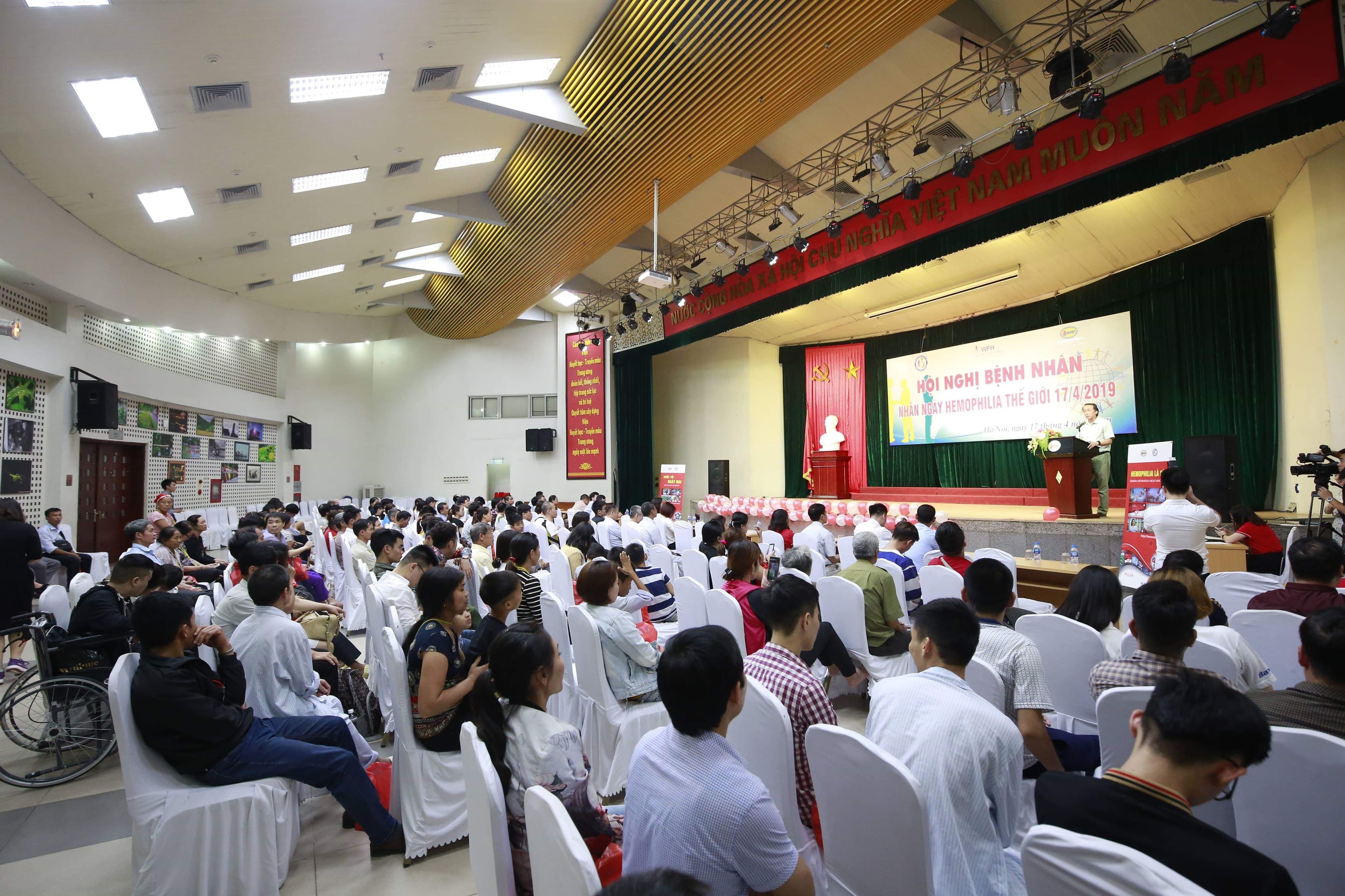 Khoảng 50% bệnh nhân bị bệnh hemophilia tại Việt Nam được chẩn đoán và điều trị