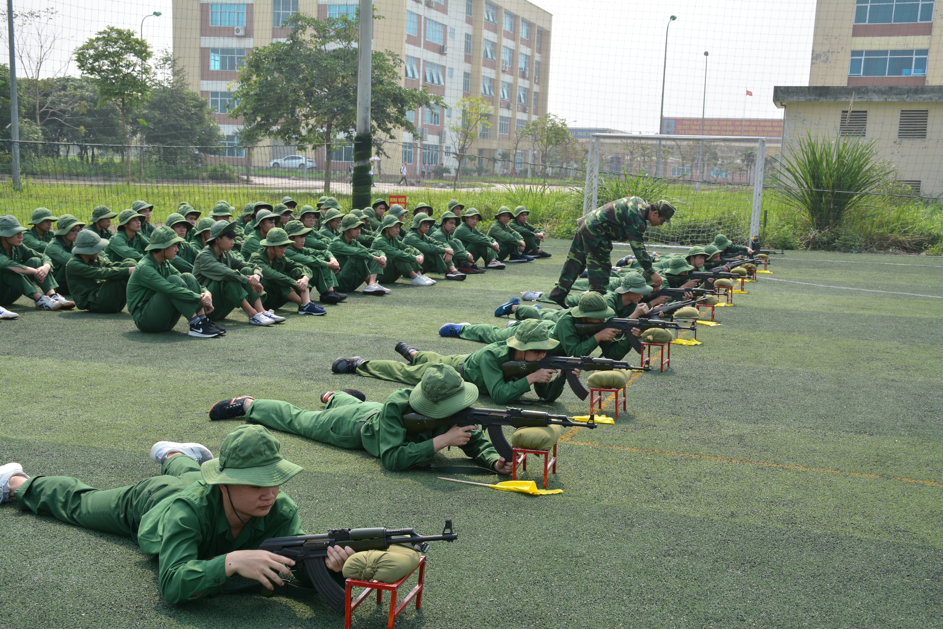 Kiểm tra Trung tâm Giáo dục Quốc phòng và An ninh Trường Đại học Công nghiệp Hà Nội