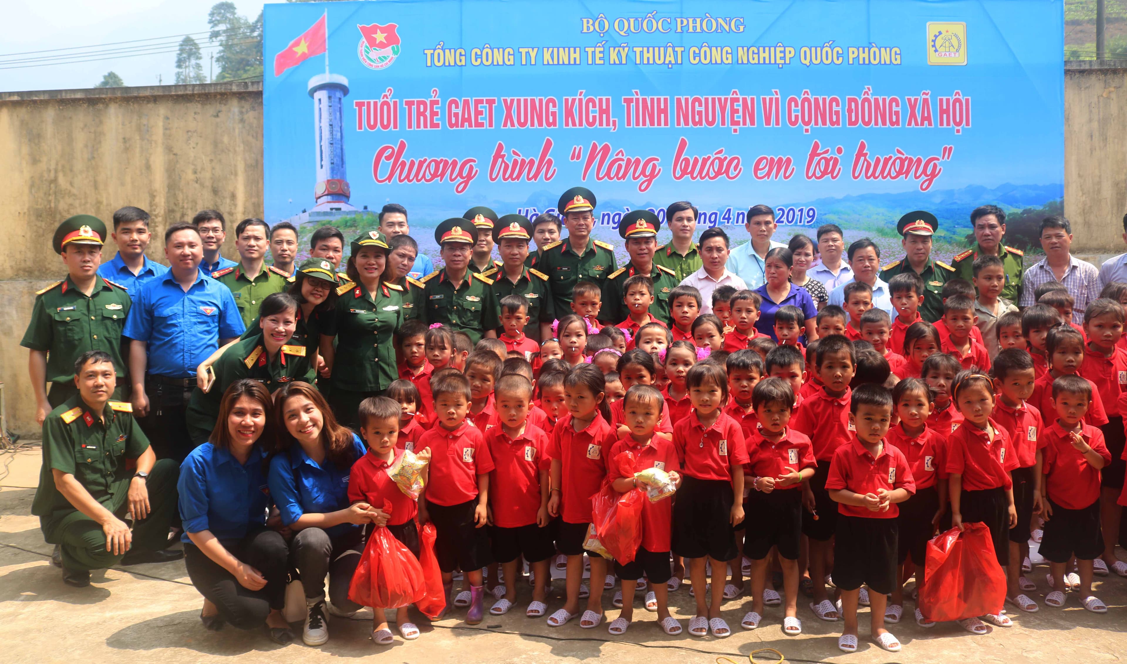 Tuổi trẻ Tổng công ty Kinh tế kỹ thuật Công nghiệp Quốc phòng tình nguyện vì cộng đồng