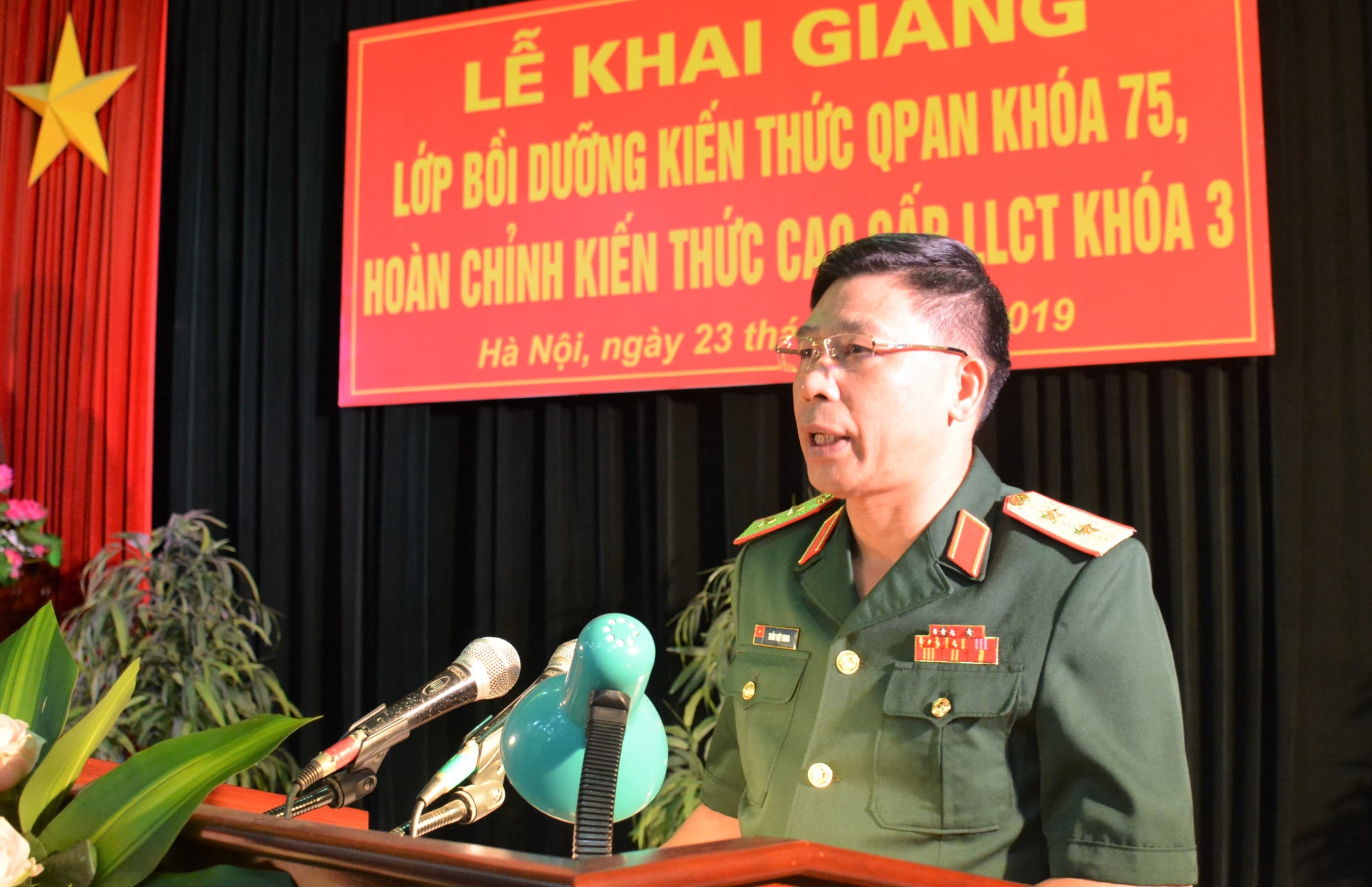 Học viện Quốc phòng khai giảng lớp bồi dưỡng kiến thức quốc phòng, an ninh khóa 75
