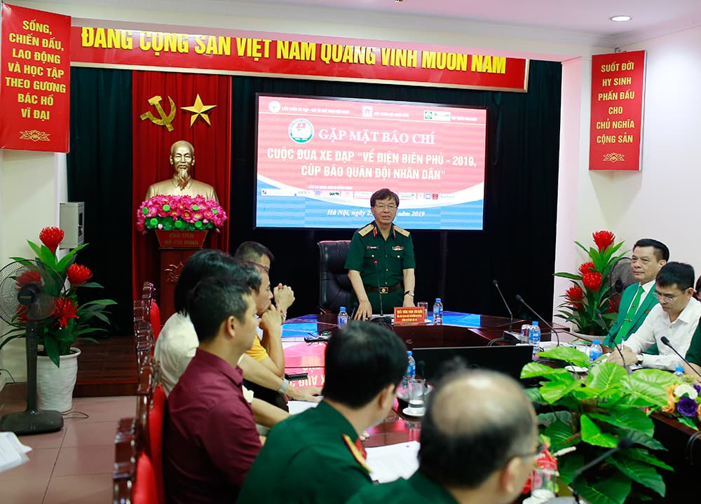 Cuộc đua Xe đạp "Về Điện Biên Phủ-2019, Cúp Báo Quân đội nhân dân" sẽ khởi tranh vào ngày 1-5