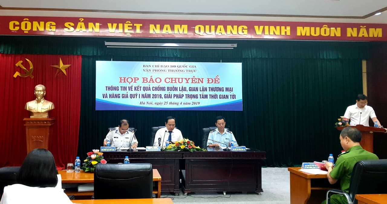 Xử lý hơn 33 nghìn vụ buôn lậu, hàng giả, gian lận thương mại trong quý 1 năm 2019