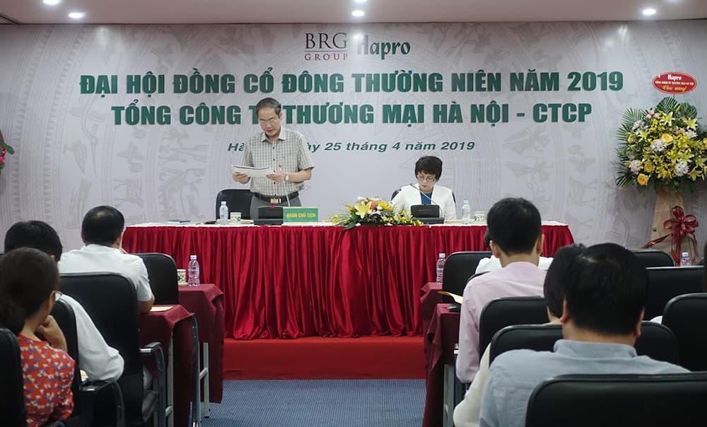Đại hội đồng Cổ đông thường niên của Tổng công ty Thương mại Hà Nội - Công ty cổ phần