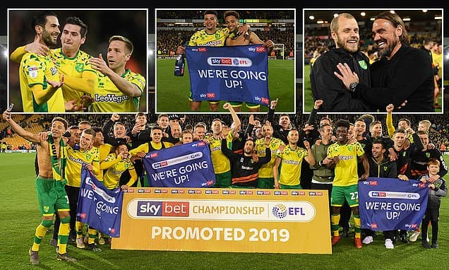 Norwich City là đội đầu tiên thăng hạng Premier League mùa tới