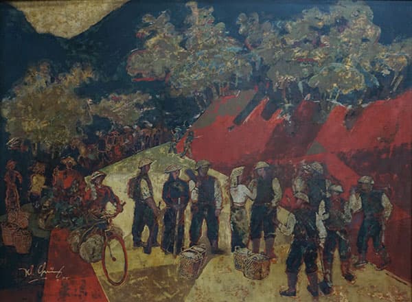 Trưng bày 39 tác phẩm mỹ thuật “Điện Biên năm ấy”