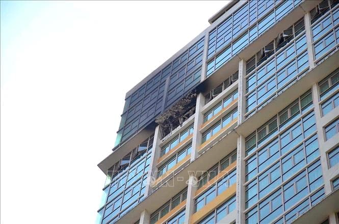 Thành phố Hồ Chí Minh: Cháy căn hộ trong chung cư The Vista An Phú, cư dân hoảng loạn bỏ chạy