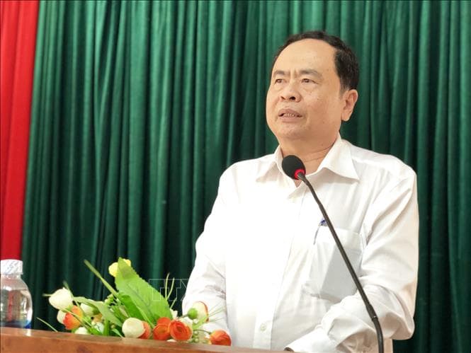 Chủ tịch Ủy ban Trung ương Mặt trận Tổ quốc Việt Nam chúc mừng Đại lễ Phật đản tại Thừa Thiên – Huế