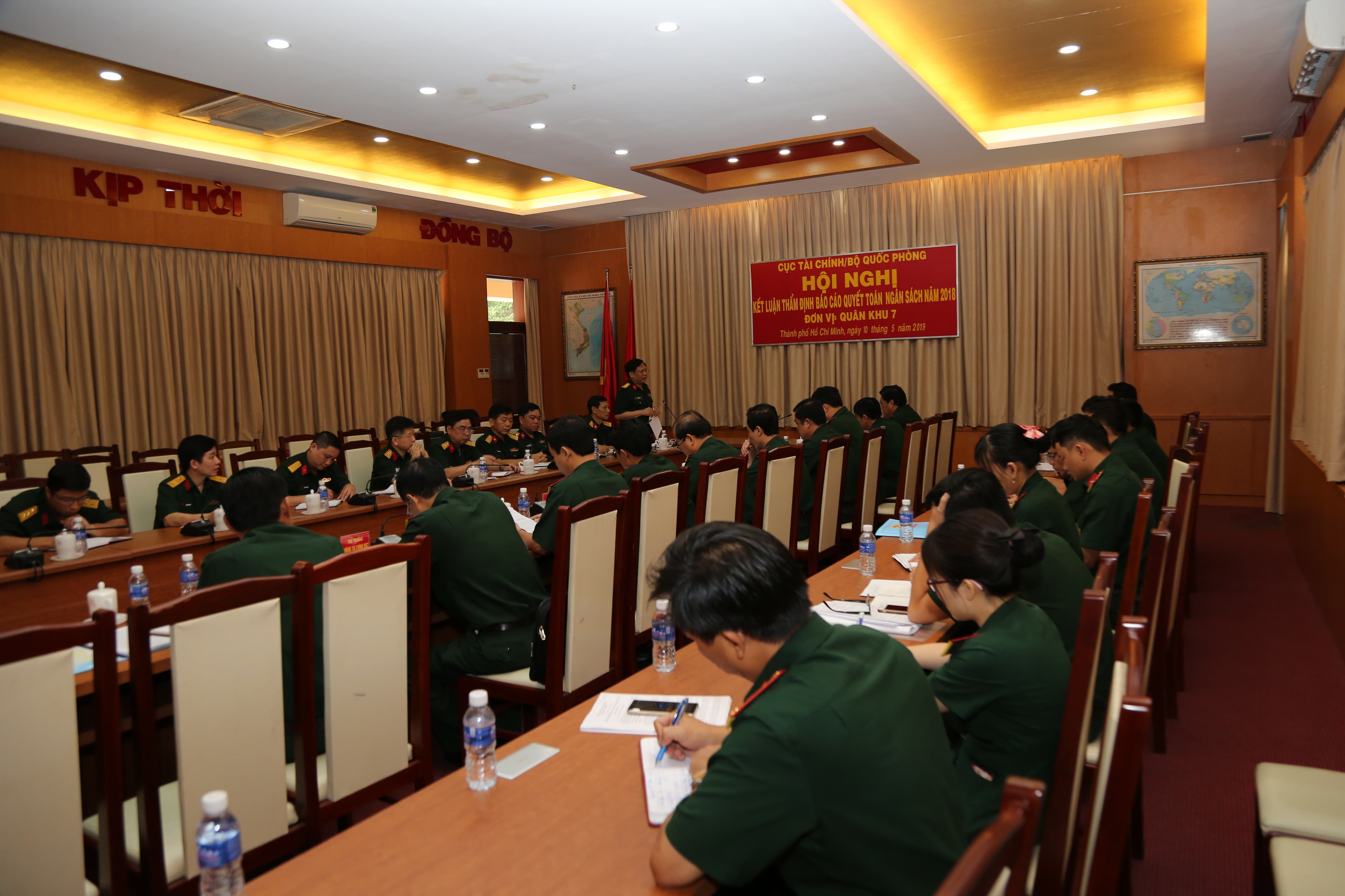 Quân khu 7 chấp hành nghiêm nội dung chi ngân sách năm 2018