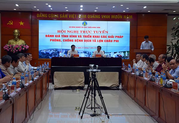 Phòng chống dịch tả lợn Châu Phi là nhiệm vụ của cả hệ thống chính trị