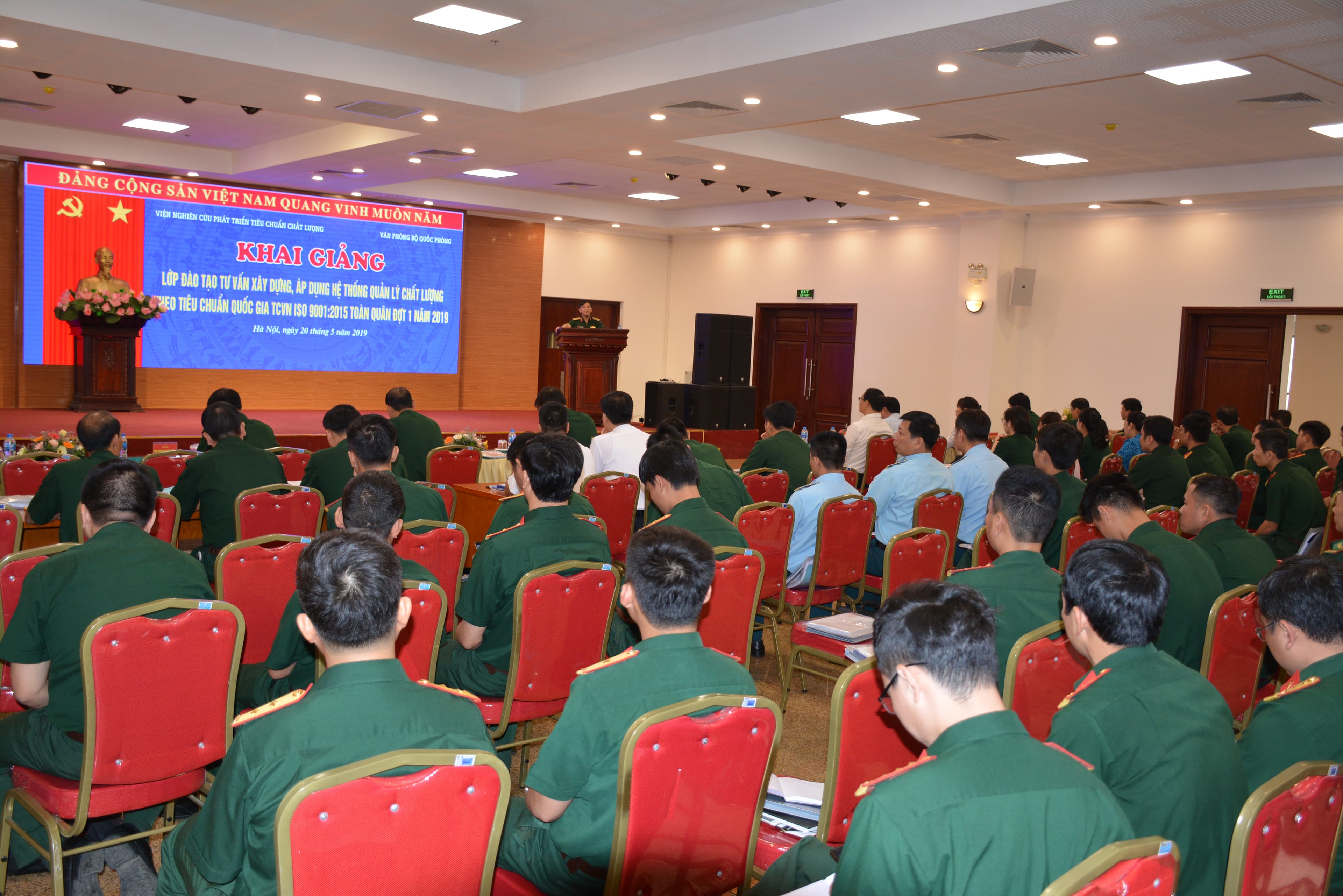 Khai mạc Lớp đào tạo tư vấn xây dựng, áp dụng Hệ thống quản lý chất lượng theo tiêu chuẩn quốc gia