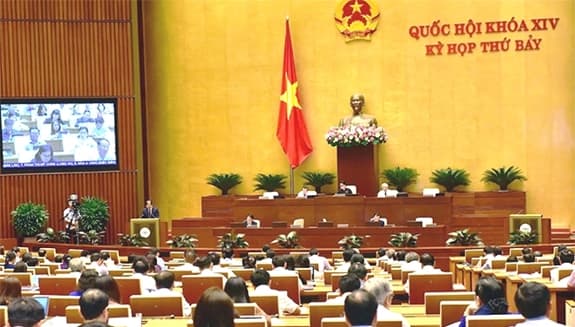 Thông cáo số 2, Kỳ họp thứ 7, Quốc hội khóa XIV