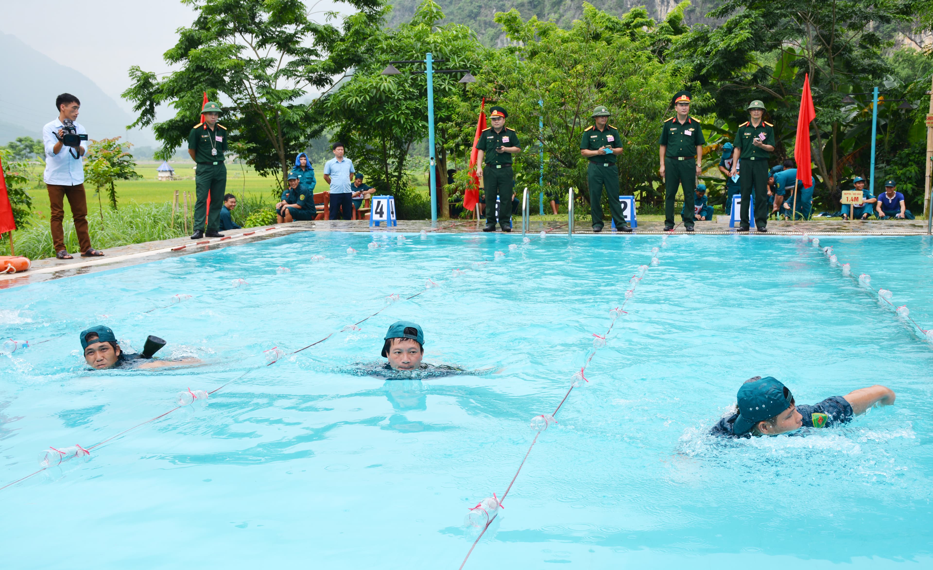 Huyện Mai Châu khai mạc Hội thao thể dục thể thao quốc phòng lực lượng dân quân tự vệ năm 2019