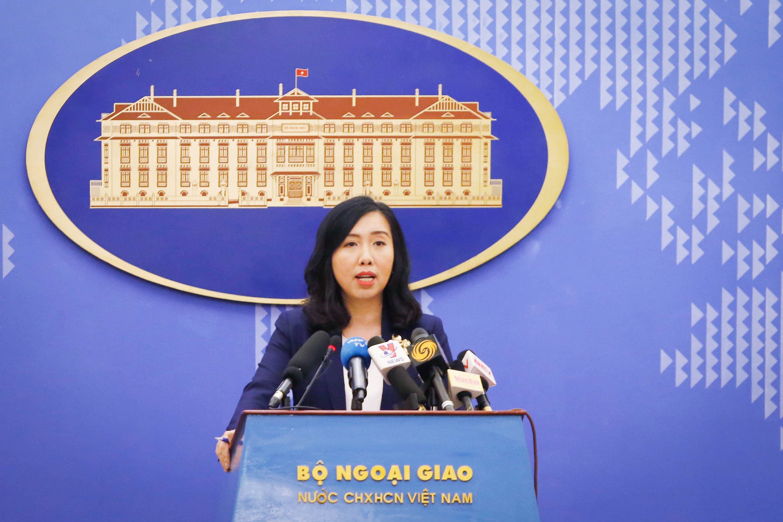Đề nghị Trung Quốc tôn trọng chủ quyền của Việt Nam đối với hai quần đảo Hoàng Sa và Trường Sa