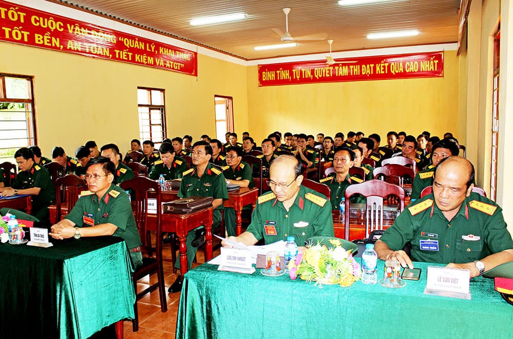 Quân đoàn 3 sát hạch toàn diện thủ kho quân khí của đơn vị