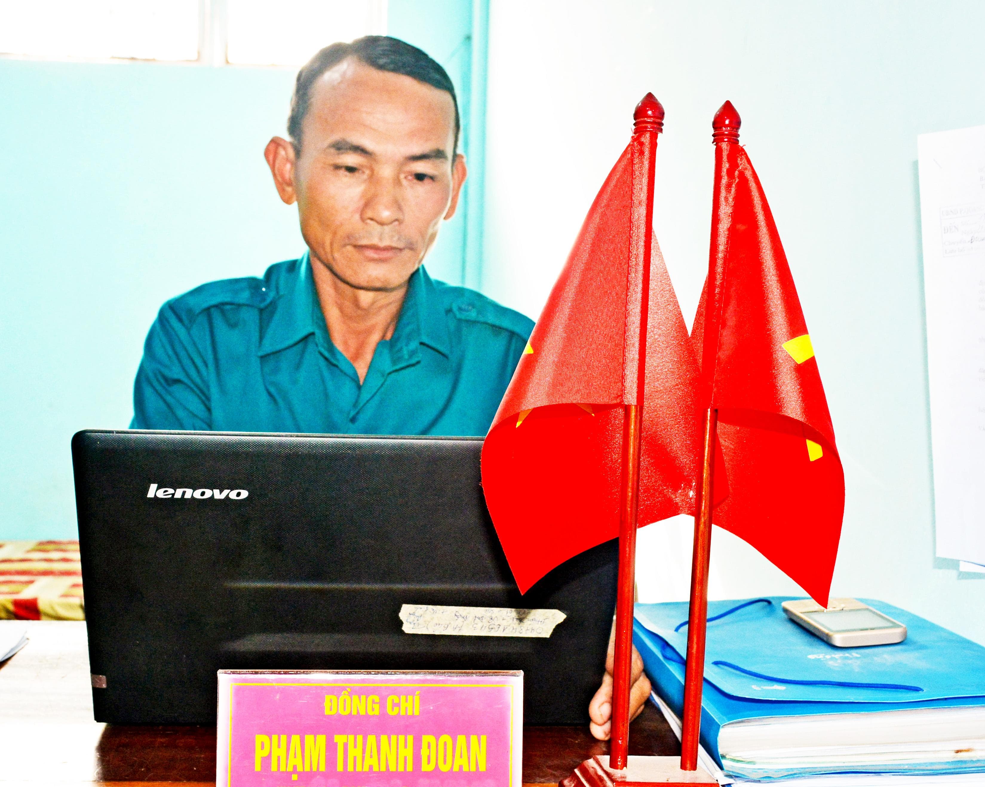 Người phát huy hiệu quả "cụm dân quân"