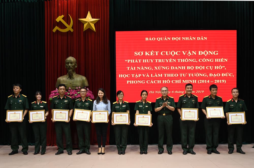 Báo Quân đội nhân dân thực hiện tốt 4 tiêu chí CVĐ “Phát huy truyền thống, cống hiến tài năng, xứng danh Bộ đội Cụ Hồ”