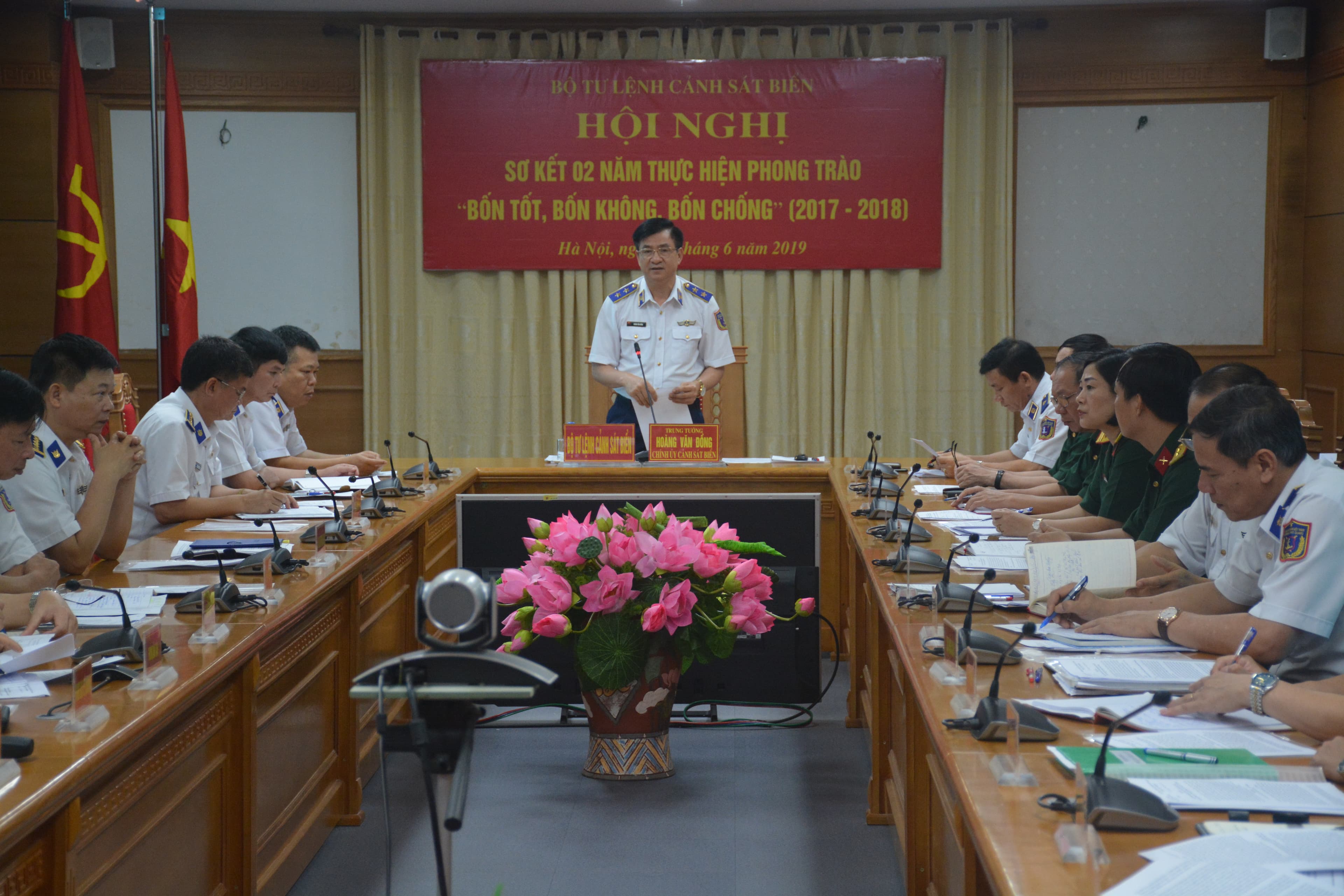 Bộ tư lệnh Cảnh sát biển sơ kết thực hiện Chỉ thị 202