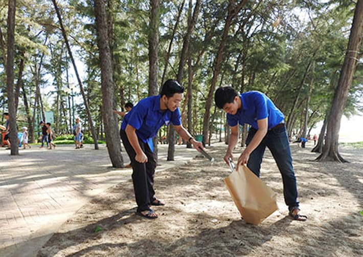 Ngày chủ nhật xanh và chống rác thải nhựa