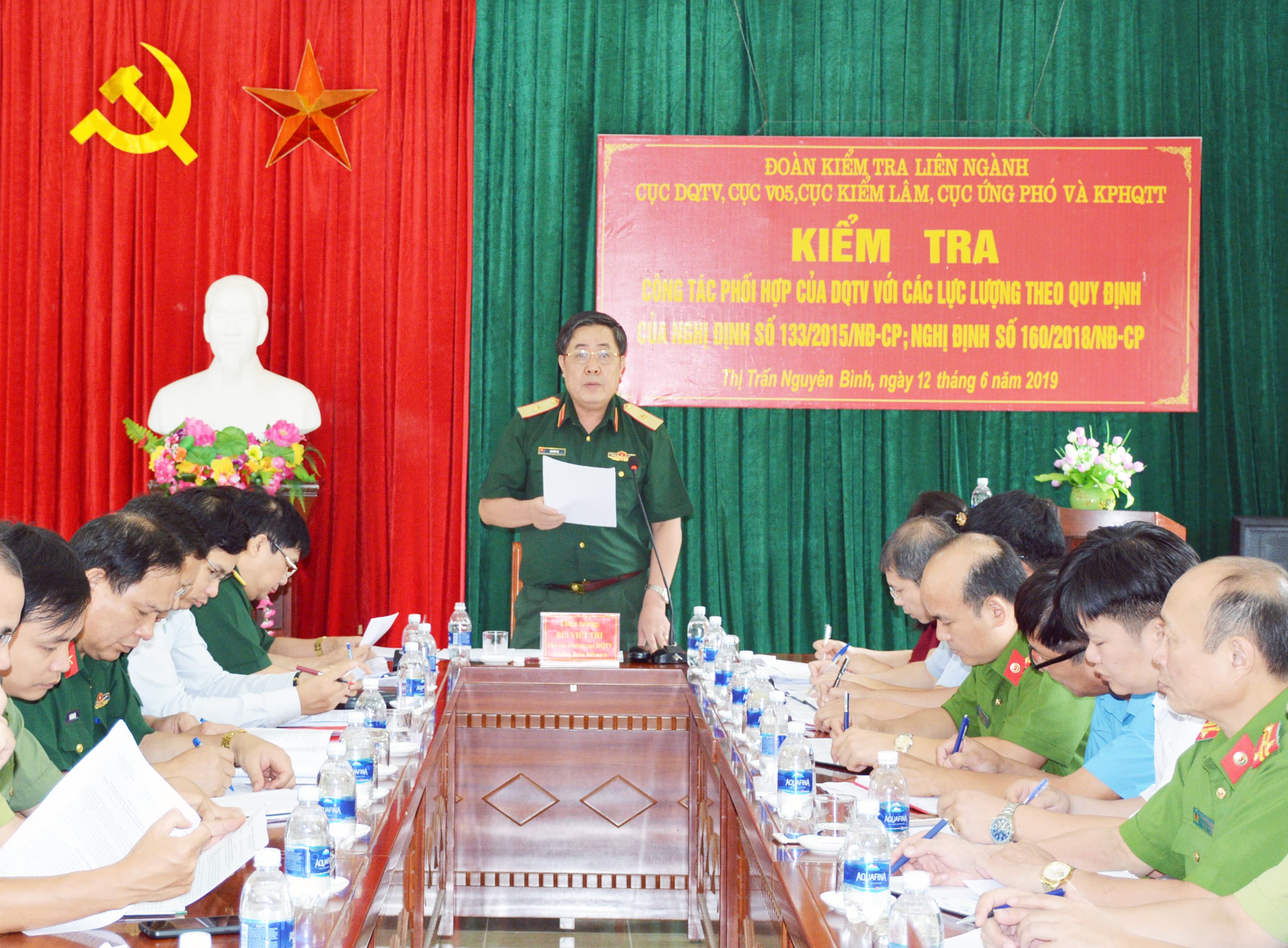 Phát huy hiệu quả công tác phối hợp giữa dân quân tự vệ với các lực lượng