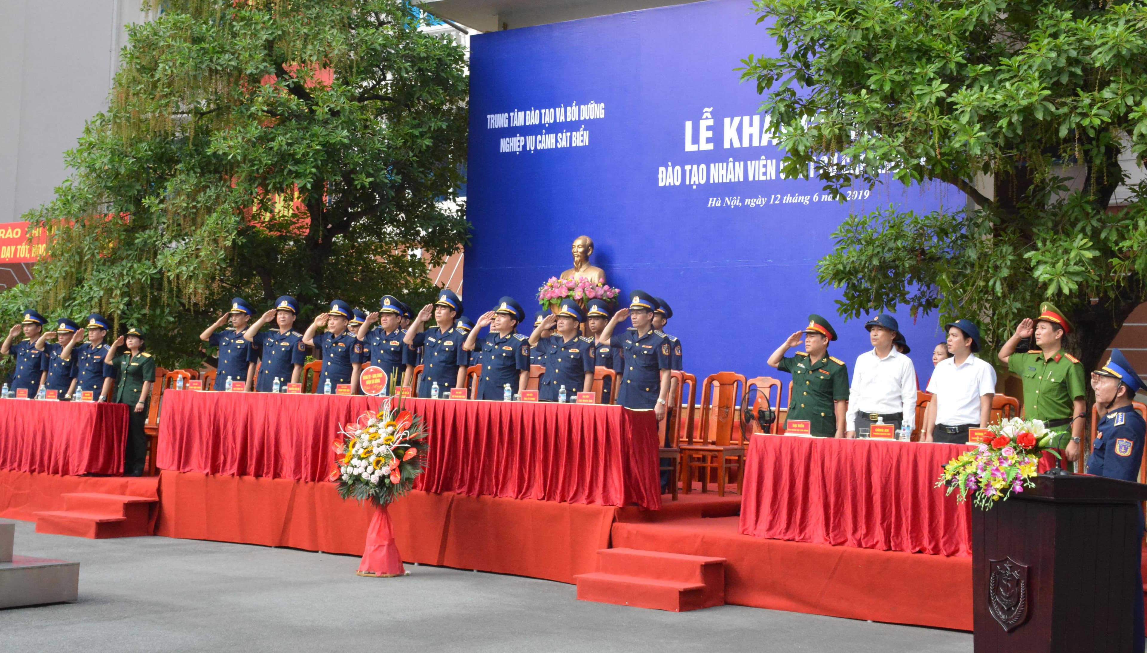 Khai giảng đào tạo chuyên môn kỹ thuật trình độ sơ cấp cho Cảnh sát biển