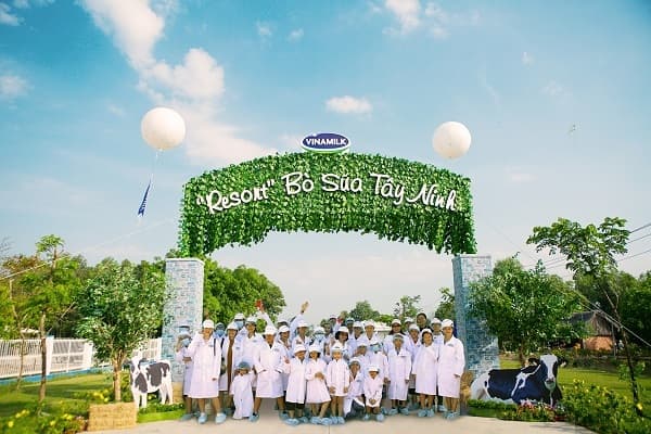 Resort Bò sữa Vinamilk đón hơn 100 gia đình nhân viên đến thăm