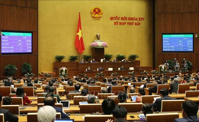 Quốc hội thông qua Nghị quyết về quy hoạch, quản lý, sử dụng đất đai tại đô thị